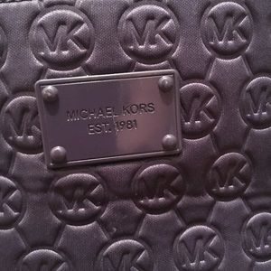 Purple Michael Kohrs Tote Bag